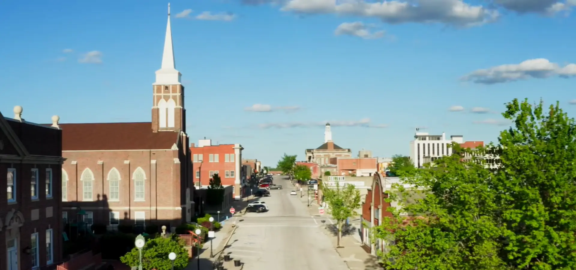 Historic downtown Independence, Missouri